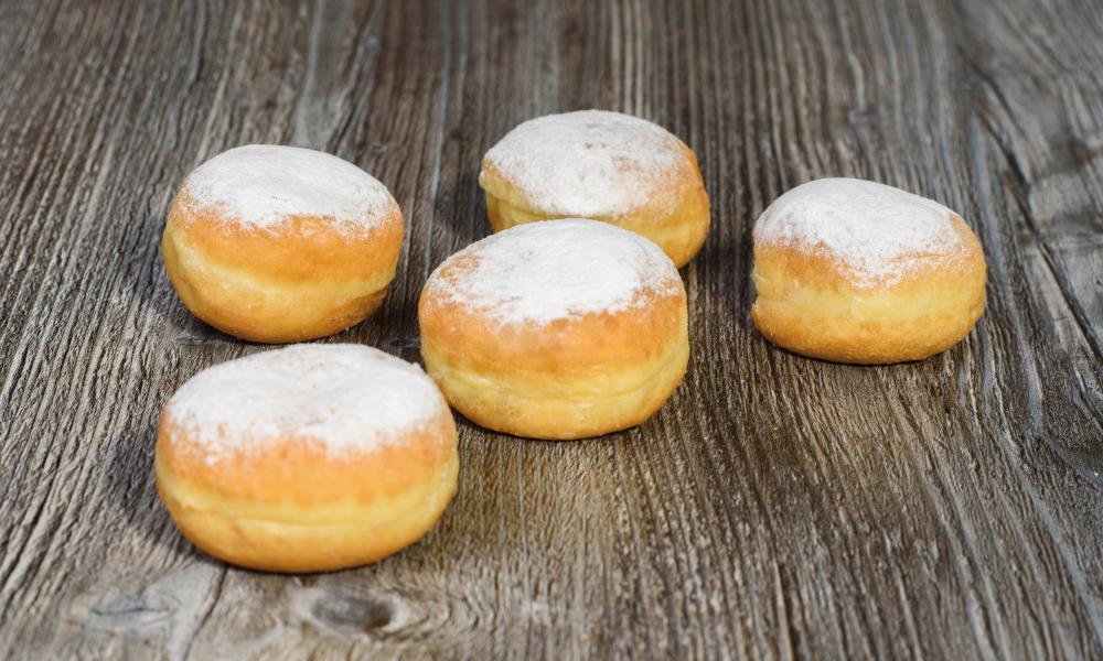 Mini Krapfen mit Marmelade - Krapfen - Unsere Konditoreiwaren ...